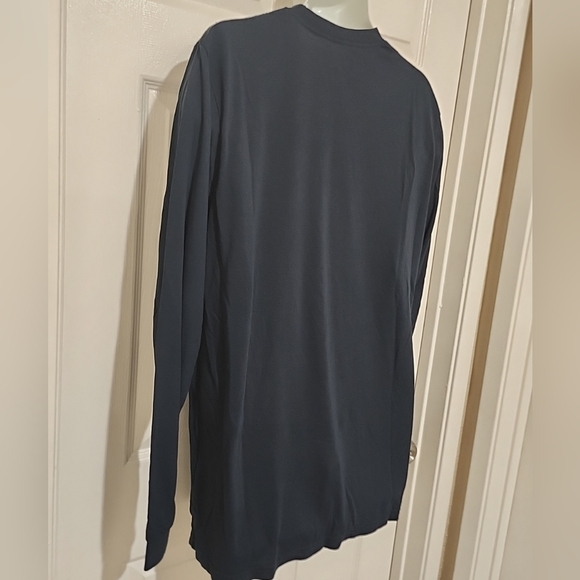 Drifire FR Men Shirt Fire Resistant HRC1 Long Sleeve Navy Blue Workwear Size XLT - Picture 10 of 10